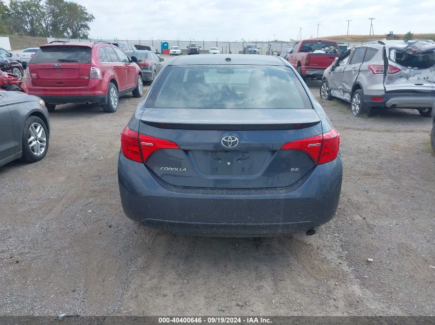 2017 Toyota Corolla Se VIN: 2T1BURHE5HC830038 Lot: 40400646