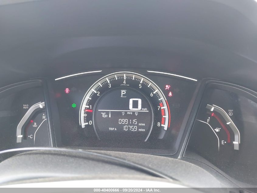 2018 Honda Civic Lx VIN: 2HGFC2F5XJH542771 Lot: 40400666