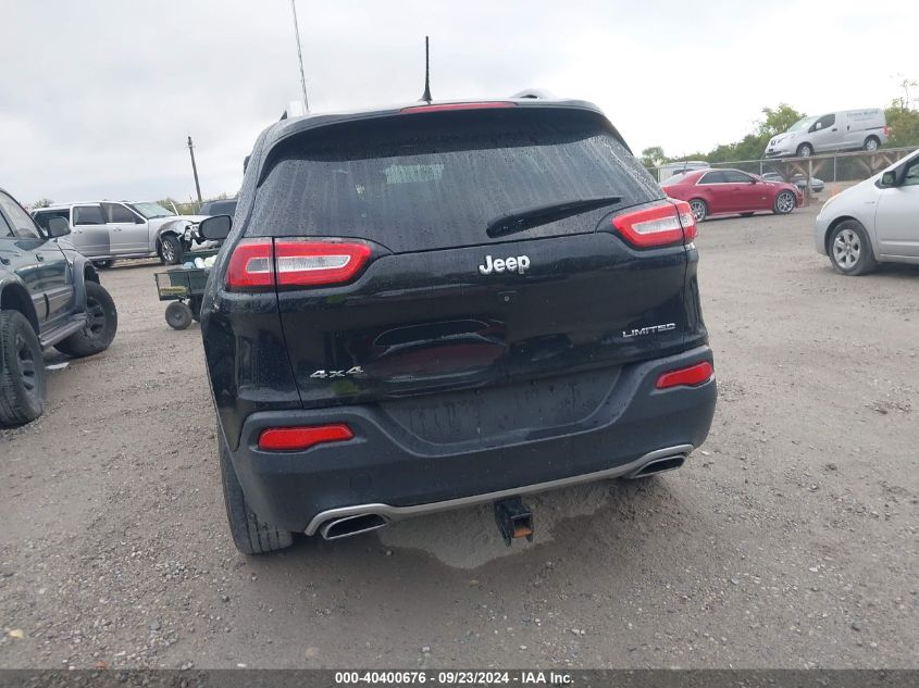 2015 Jeep Cherokee Limited VIN: 1C4PJMDSXFW651334 Lot: 40400676