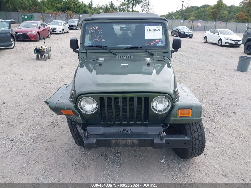 2006 Jeep Wrangler X VIN: 1J4FA39S16P753611 Lot: 40400679