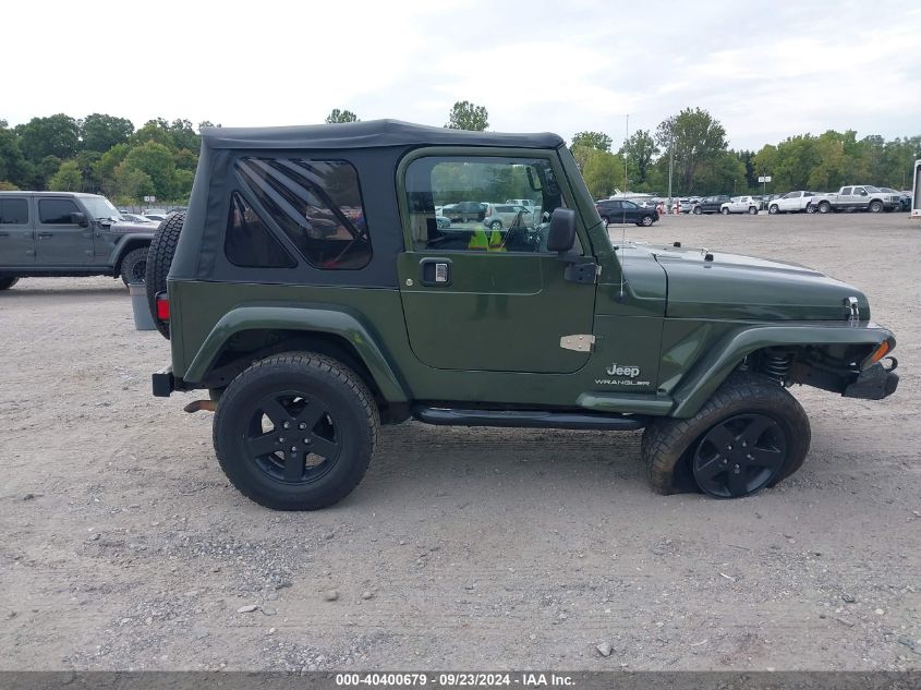 2006 Jeep Wrangler X VIN: 1J4FA39S16P753611 Lot: 40400679