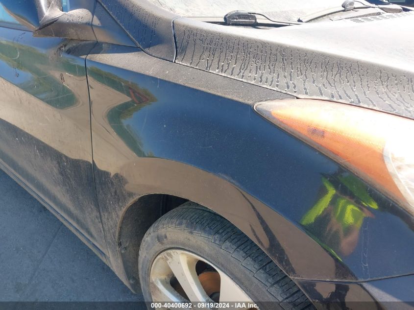 KMHDH4AEXDU885801 2013 Hyundai Elantra Limited