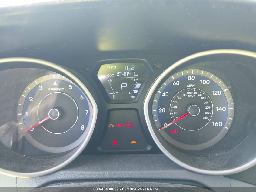 KMHDH4AEXDU885801 2013 Hyundai Elantra Limited