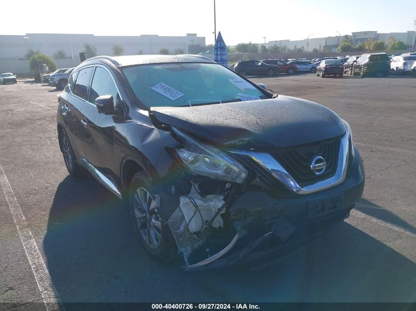 2015 Nissan Murano Platinum/S/Sl/Sv VIN: 5N1AZ2MH5FN202183 Lot: 40400726