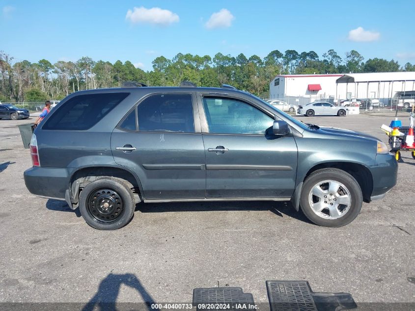 2004 Acura Mdx Touring Pkg VIN: 2HNYD18694H504080 Lot: 40400733