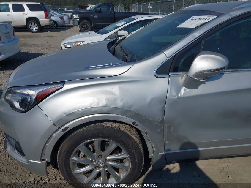 2019 Buick Envision Fwd Essence VIN: LRBFXCSA9KD008976 Lot: 40400743