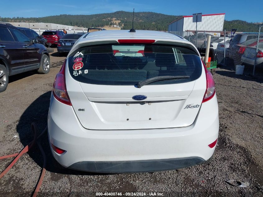 2018 Ford Fiesta Se VIN: 3FADP4EJ9JM101614 Lot: 40400746