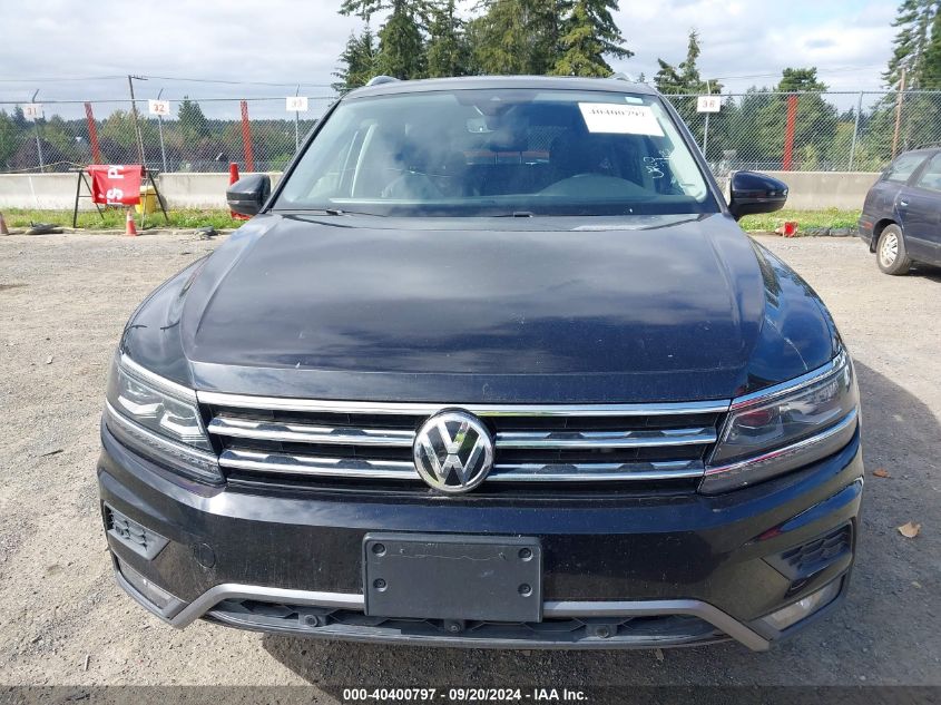 2018 Volkswagen Tiguan 2.0T Sel Premium VIN: 3VV4B7AXXJM191765 Lot: 40400797