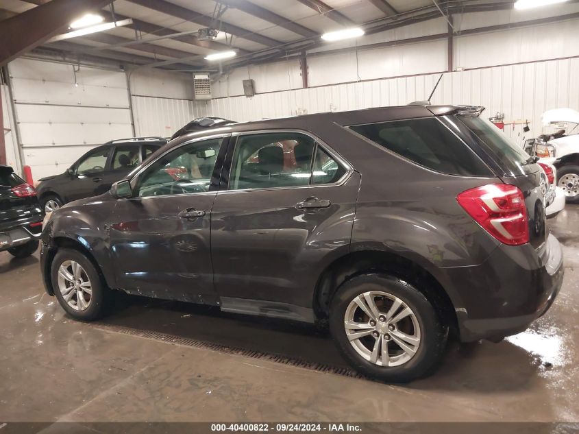 2016 Chevrolet Equinox Ls VIN: 2GNFLEEK7G6196181 Lot: 40400822