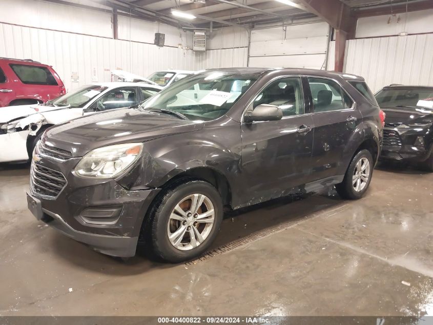 2016 CHEVROLET EQUINOX LS - 2GNFLEEK7G6196181