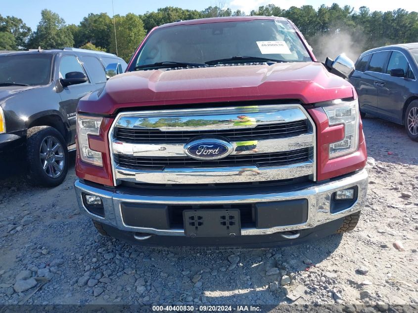 2015 FORD F-150 LARIAT - 1FTEW1EG3FKE84520