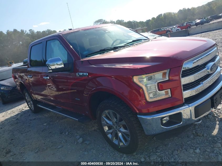 2015 FORD F-150 LARIAT - 1FTEW1EG3FKE84520