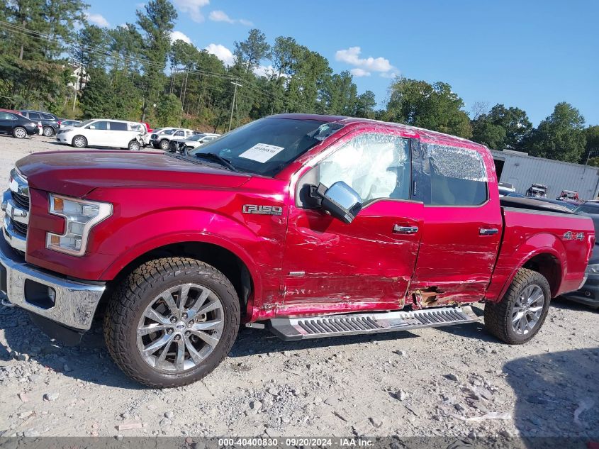 2015 FORD F-150 LARIAT - 1FTEW1EG3FKE84520