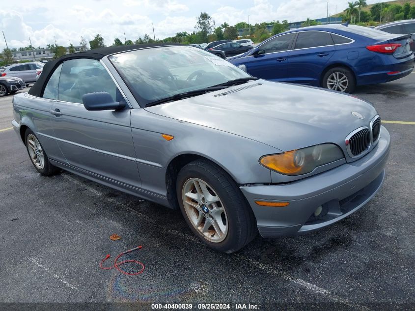 2004 BMW 325Ci VIN: WBABW33484PL29868 Lot: 40400839