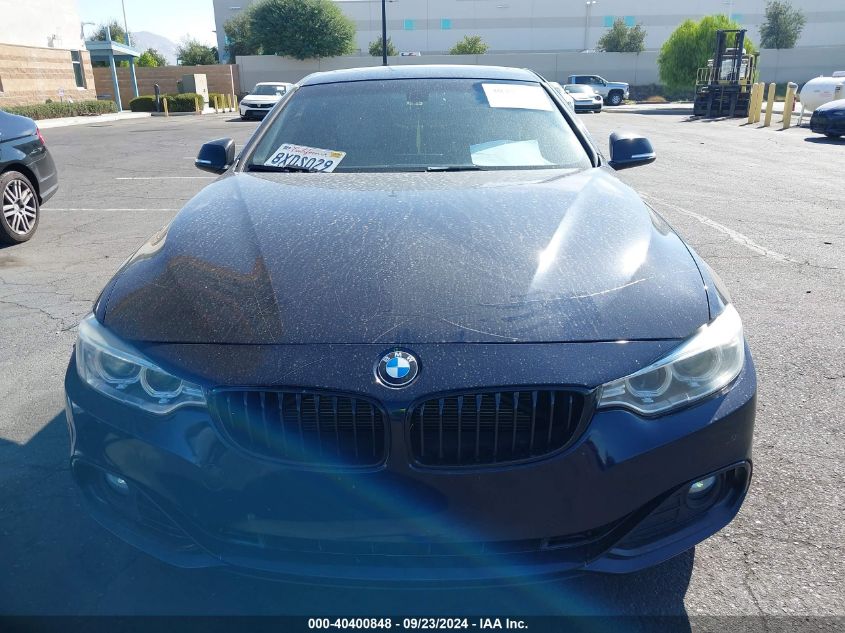 2015 BMW 428I VIN: WBA3N7C5XFK225518 Lot: 40400848