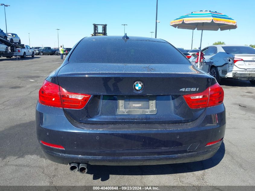 2015 BMW 428I VIN: WBA3N7C5XFK225518 Lot: 40400848