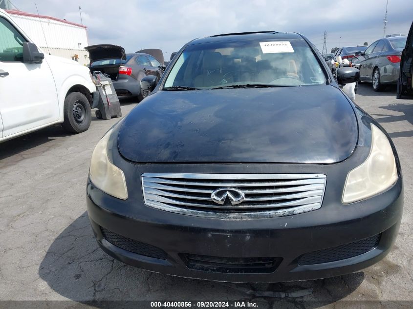 2008 Infiniti G35X VIN: JNKBV61F48M265331 Lot: 40400856