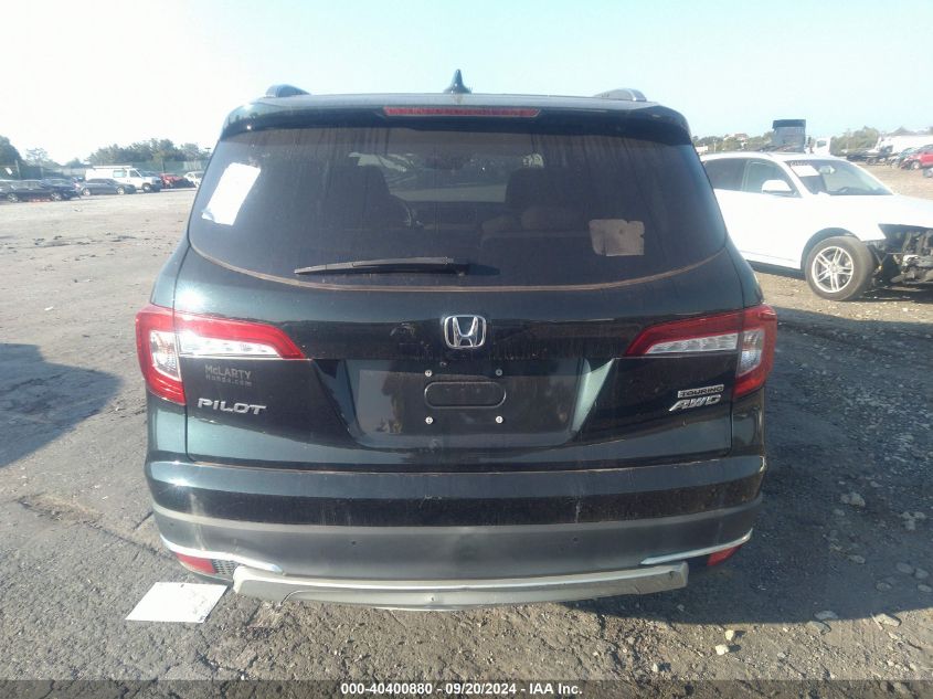 2021 Honda Pilot Awd Touring 8 Passenger VIN: 5FNYF6H97MB004559 Lot: 40400880