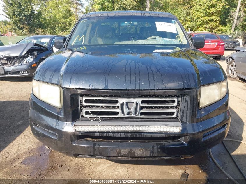 2006 Honda Ridgeline Rts VIN: 2HJYK16406H539859 Lot: 40400881