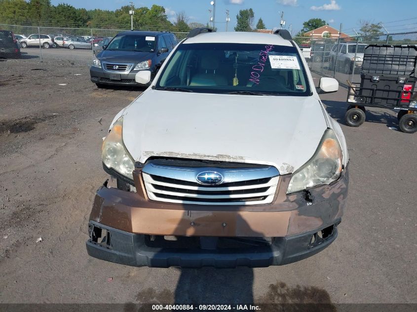 2011 Subaru Outback 2.5I Premium VIN: 4S4BRBCC1B3312437 Lot: 40400884