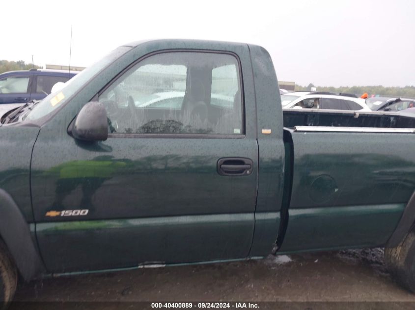 2002 Chevrolet Silverado 1500 VIN: 1GCEK14V92Z166978 Lot: 40400889