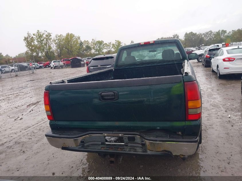 2002 Chevrolet Silverado 1500 VIN: 1GCEK14V92Z166978 Lot: 40400889