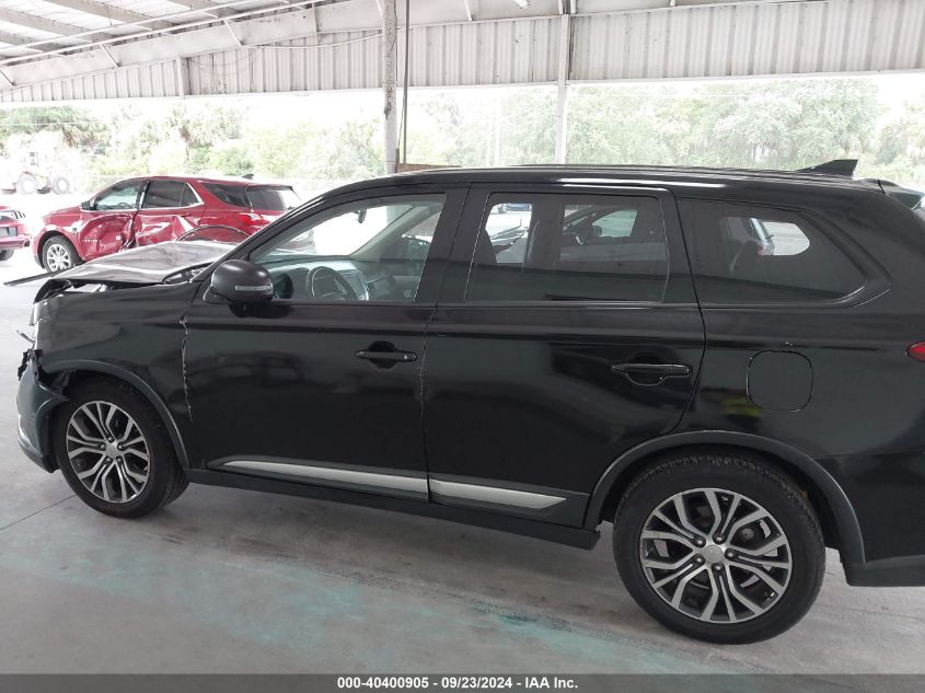 2017 Mitsubishi Outlander Se/Sel VIN: JA4AD3A36HZ036909 Lot: 40400905