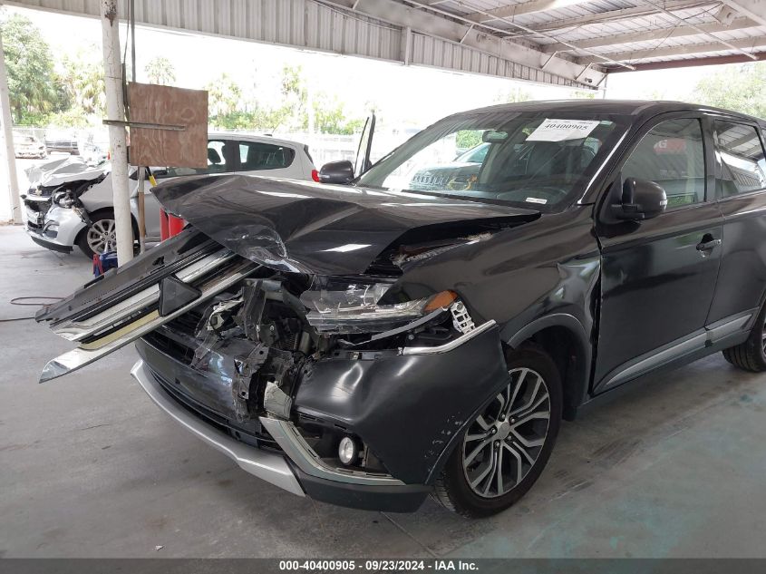 2017 Mitsubishi Outlander Se/Sel VIN: JA4AD3A36HZ036909 Lot: 40400905