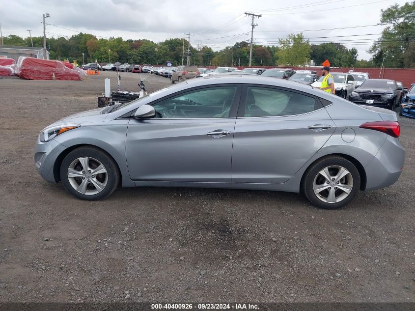 2016 Hyundai Elantra Value Edition VIN: 5NPDH4AE6GH767005 Lot: 40400926