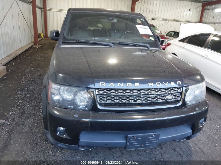 2013 Land Rover Range Rover Sport Hse VIN: SALSK2D43DA762727 Lot: 40400943