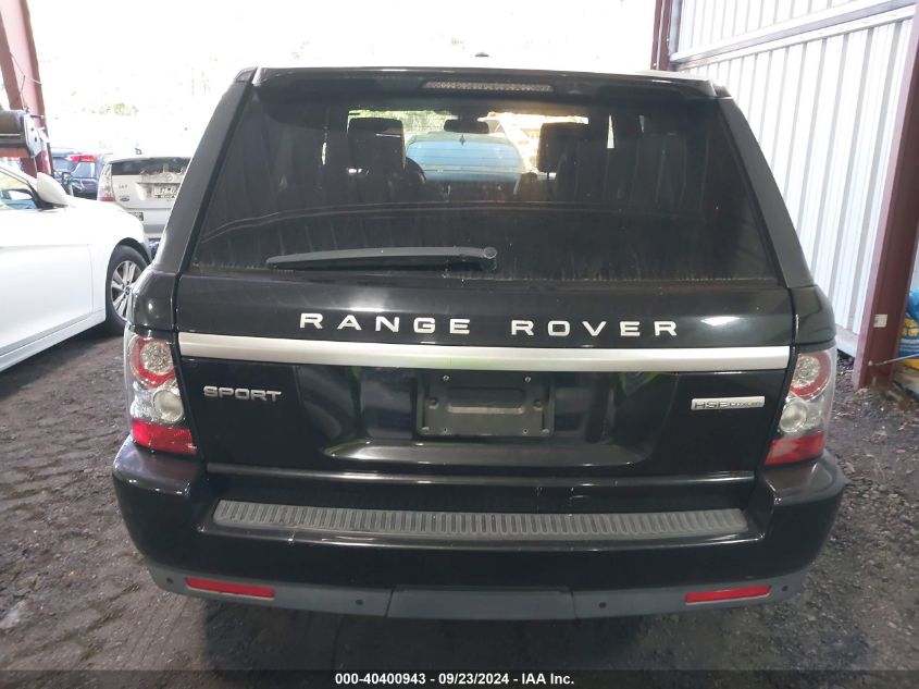 2013 Land Rover Range Rover Sport Hse VIN: SALSK2D43DA762727 Lot: 40400943