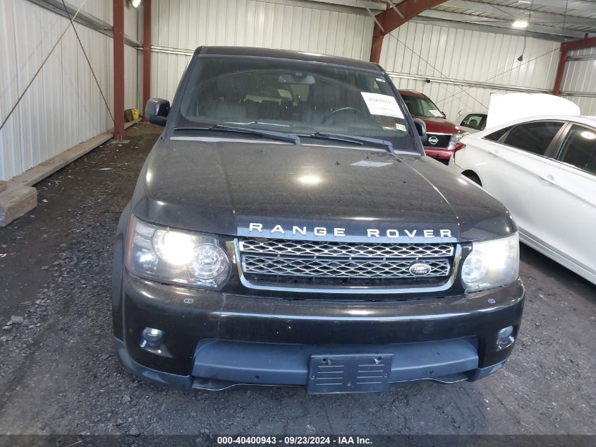 2013 Land Rover Range Rover Sport Hse VIN: SALSK2D43DA762727 Lot: 40400943