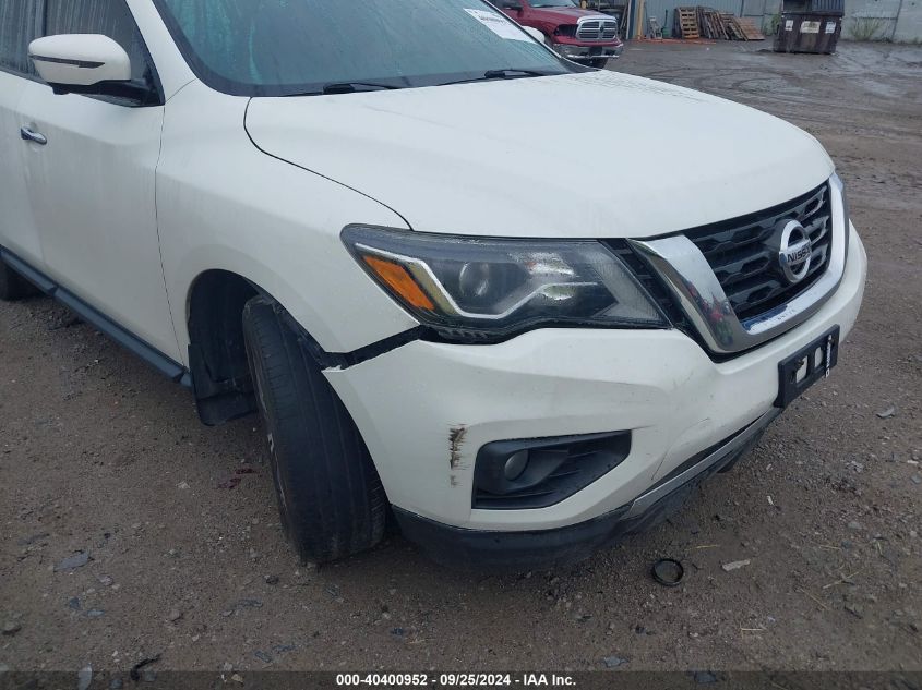 2017 Nissan Pathfinder Sl VIN: 5N1DR2MM5HC681083 Lot: 40400952