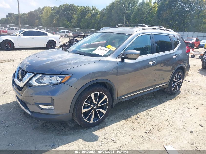 2018 Nissan Rogue Sl VIN: JN8AT2MT8JW485695 Lot: 40400958