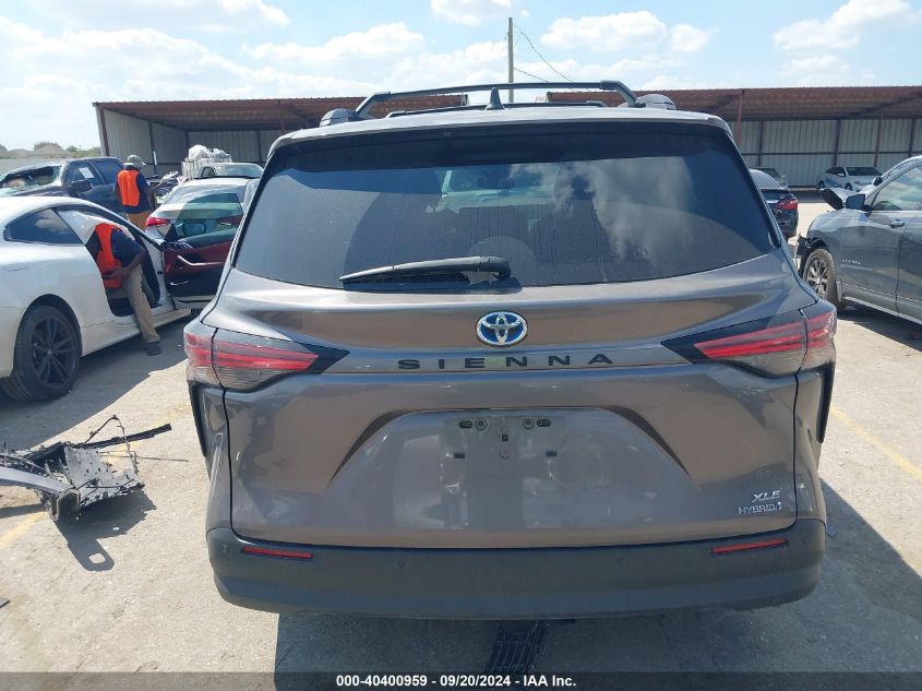 2021 Toyota Sienna Xle VIN: 5TDYRKEC5MS024126 Lot: 40400959