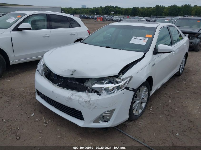 2012 Toyota Camry Hybrid Xle VIN: 4T1BD1FK0CU029762 Lot: 40400980