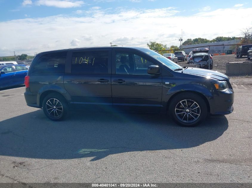 2C4RDGBG5ER417206 2014 Dodge Grand Caravan Se 30Th Anniversary