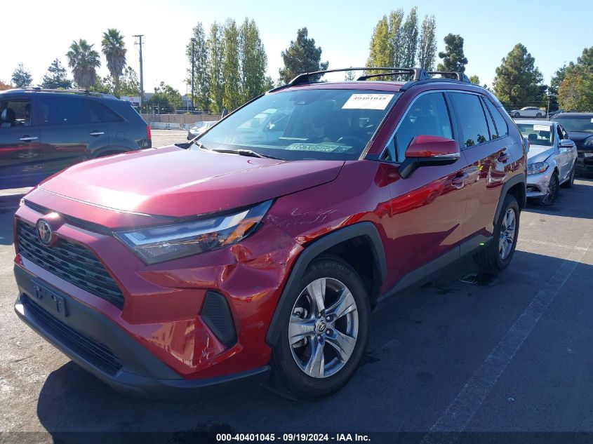 2022 Toyota Rav4 Xle VIN: 2T3P1RFV4NW252226 Lot: 40401045