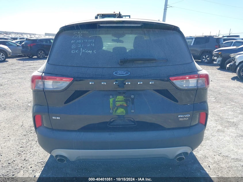 VIN 1FMCU9G66NUB23460 2022 FORD ESCAPE SE