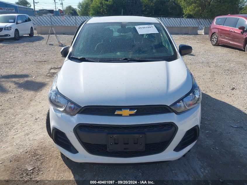 2018 Chevrolet Spark Ls Cvt VIN: KL8CB6SA8JC475386 Lot: 40401097