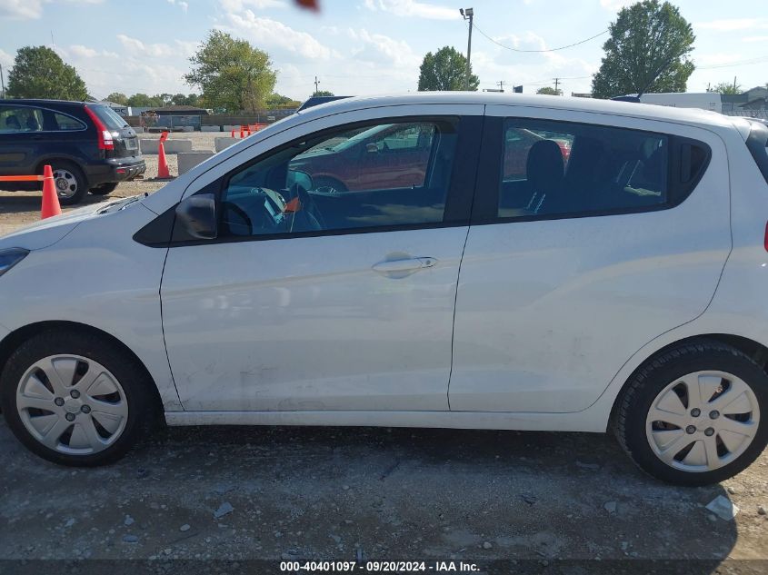 2018 Chevrolet Spark Ls Cvt VIN: KL8CB6SA8JC475386 Lot: 40401097