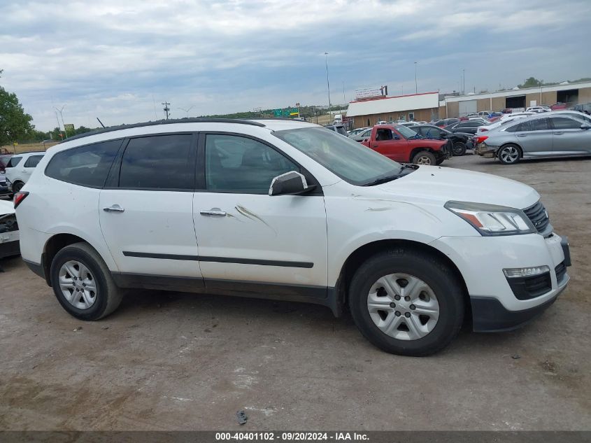 2017 Chevrolet Traverse Ls VIN: 1GNKRFED6HJ312513 Lot: 40401102