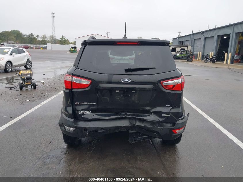 2018 Ford Ecosport Se VIN: MAJ3P1TE4JC228093 Lot: 40401103