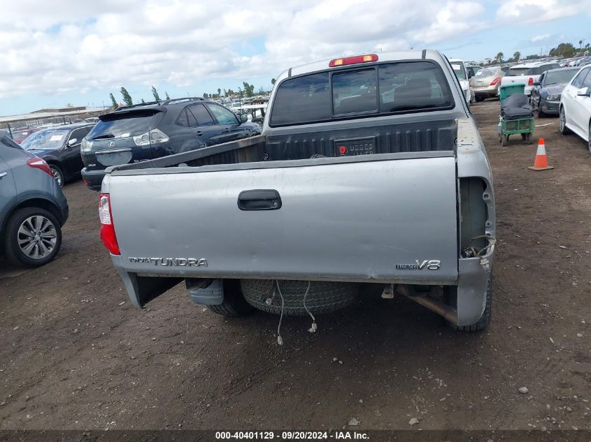 2006 Toyota Tundra Sr5 V8 VIN: 5TBRT34116S473407 Lot: 40401129