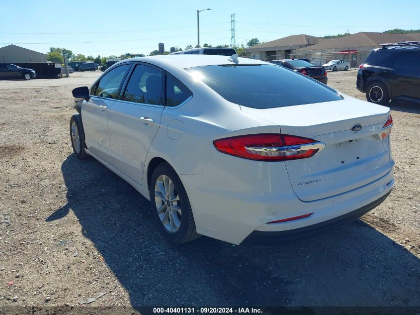 2020 FORD FUSION SE - 3FA6P0H71LR129110