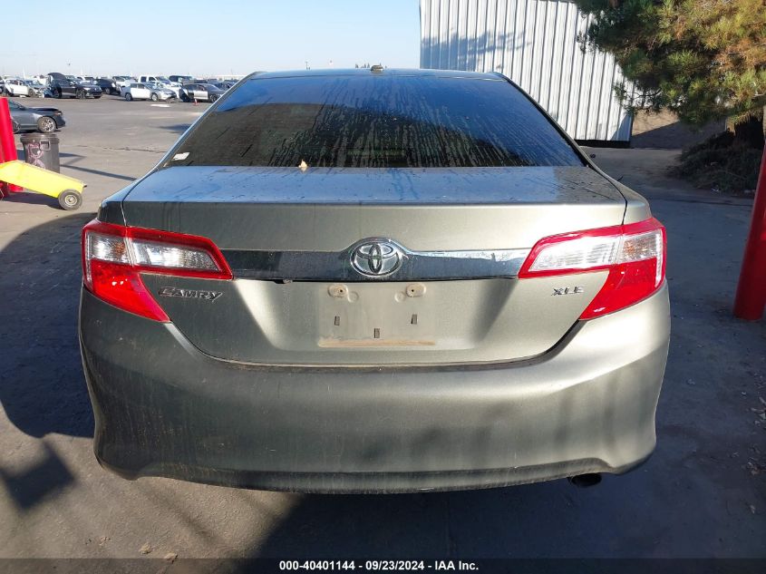 2012 Toyota Camry Xle VIN: 4T1BF1FK2CU506315 Lot: 40401144