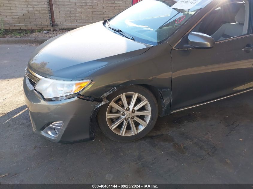 2012 Toyota Camry Xle VIN: 4T1BF1FK2CU506315 Lot: 40401144