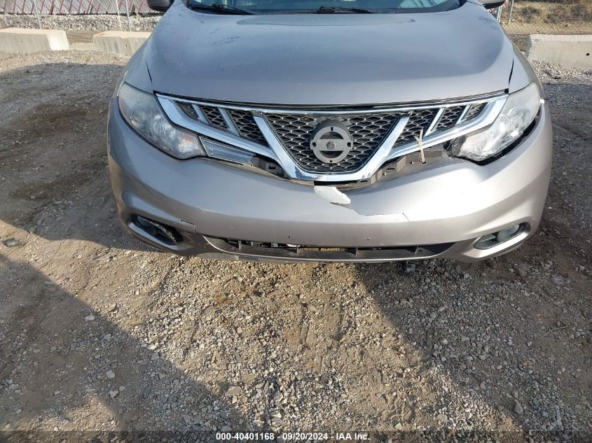 JN8AZ1MW1BW157586 2011 Nissan Murano Sl