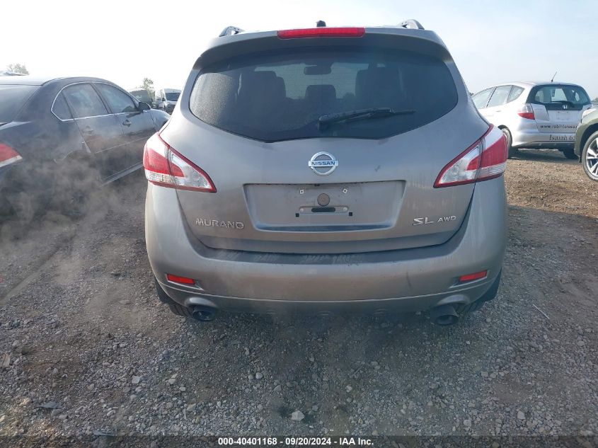 JN8AZ1MW1BW157586 2011 Nissan Murano Sl