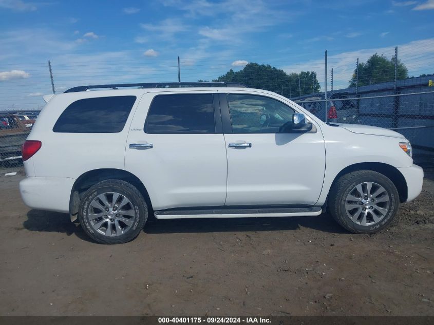 2014 Toyota Sequoia Limited 5.7L V8 VIN: 5TDKY5G17ES053683 Lot: 40401175